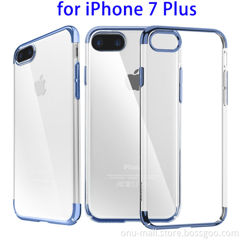 New Products Case for iPhone 7 Plus Crystal TPU, Baseus Protective Case for iPhone 7 Case TPU PC